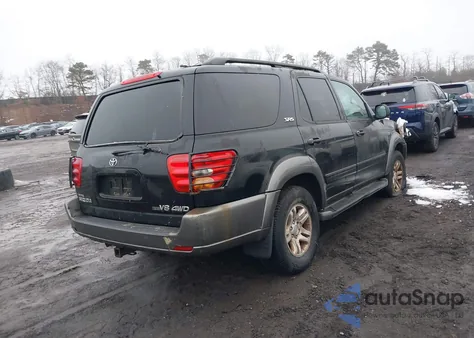 2004 Toyota Sequoia Sr5 z USA, uszkodzony, nr VIN 5TDBT44A94S216734